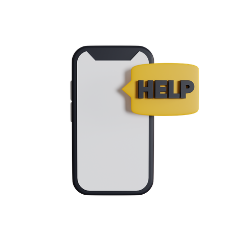 Help Service 3D Icon