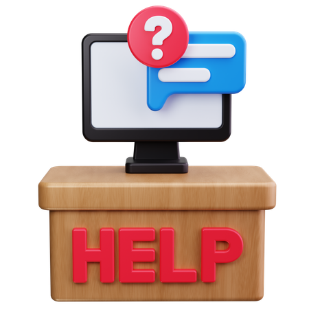 Helpdesk  3D Icon