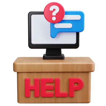 Helpdesk  3D Icon