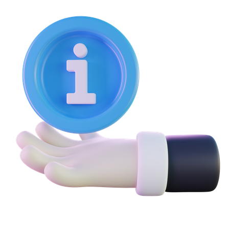 Helpdesk Information Provider  3D Icon