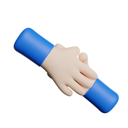 Helping Hand Gesture  3D Icon