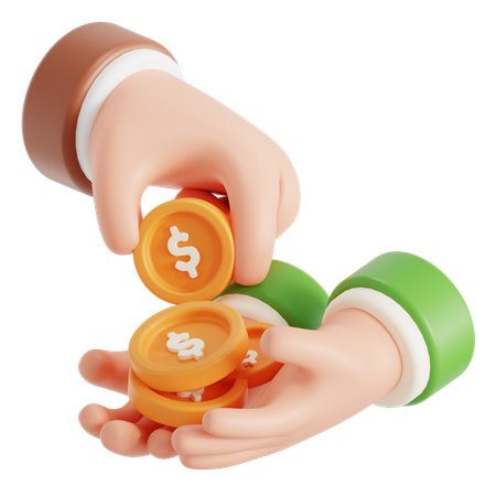 Helping others  3D Icon