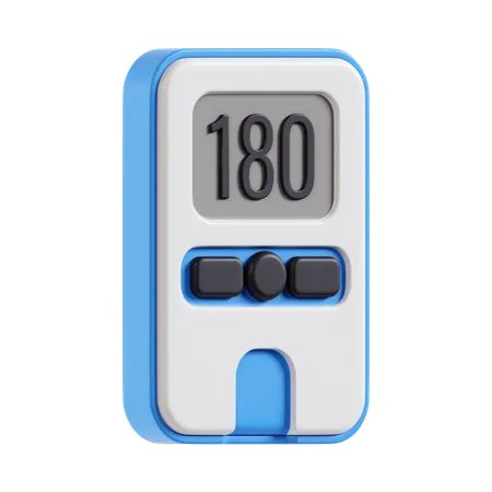 Hemoglobin Test Meter  3D Icon