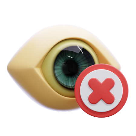 Hepatic Eye  3D Icon