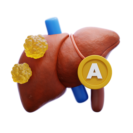 Hepatitis A  3D Icon