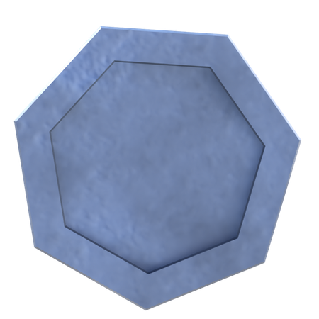 七角形  3D Icon
