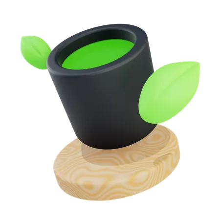 Herb Drink  3D Icon