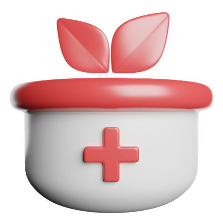 Herbal  3D Icon