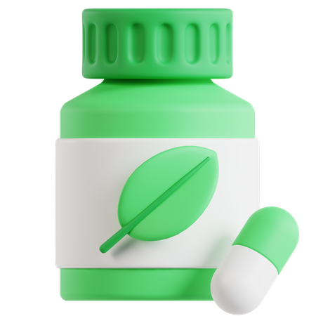 Herbal  3D Icon