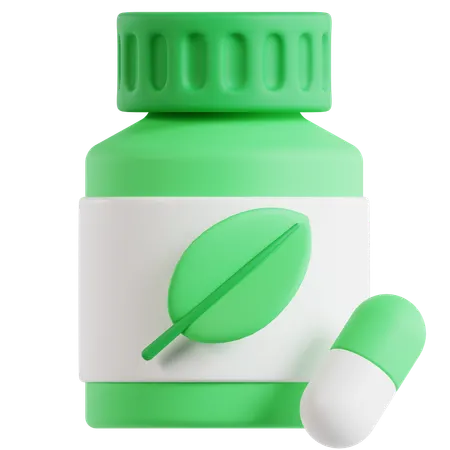 Herbal  3D Icon