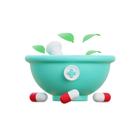 Herbal  3D Icon