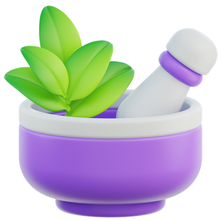 Herbal  3D Icon