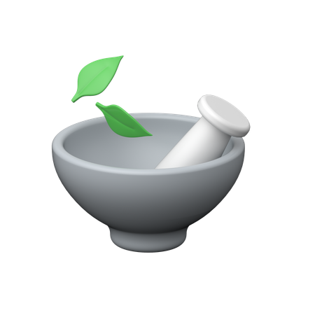 허브 그릇  3D Icon