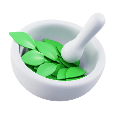 Herbal Bowl  3D Icon