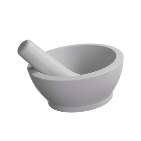 Herbal Bowl  3D Illustration