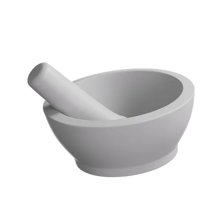 Herbal Bowl  3D Illustration