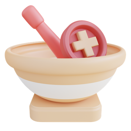 Herbal Medicine  3D Icon