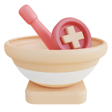 Herbal Medicine  3D Icon