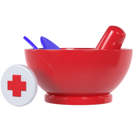 Herbal Medicine  3D Icon