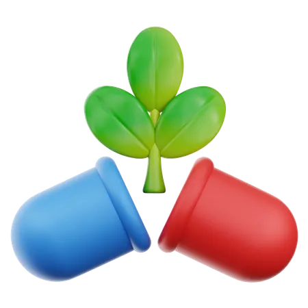 Herbal Treatment  3D Icon