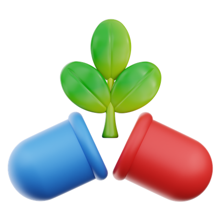 Herbal Treatment  3D Icon