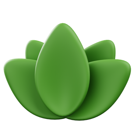 허브 웰빙  3D Icon
