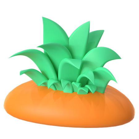 Herbe  3D Icon