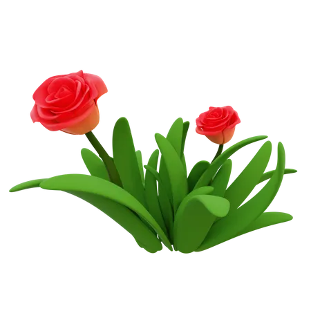 Fleur d'herbe  3D Icon