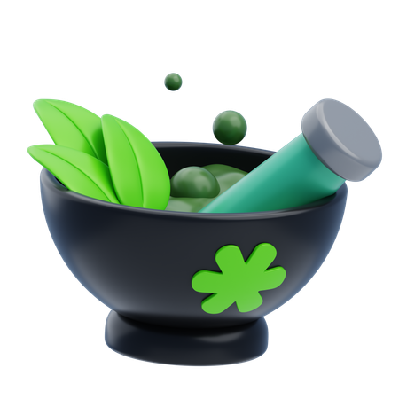 Herbes medicinales  3D Icon