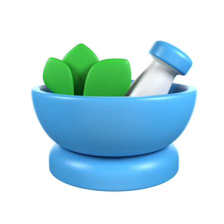 Herbs Bowl  3D Icon