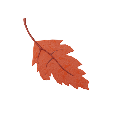 Herbstblatt  3D Icon