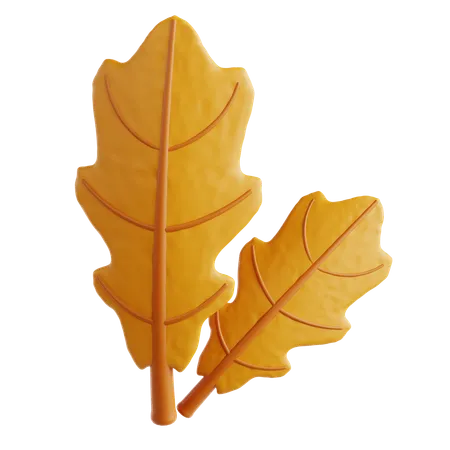 Herbstblätter  3D Icon