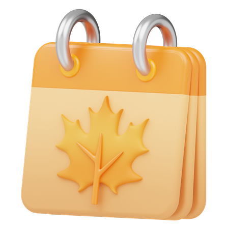 Herbstsaison  3D Icon