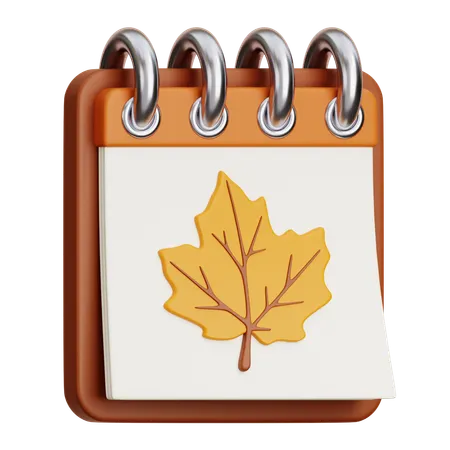 Herbstsaison  3D Icon