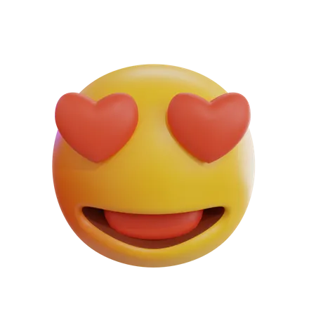 Herdauge Emoji  3D Icon