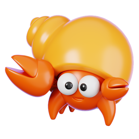 Hermit Crab  3D Icon