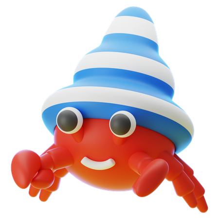 HERMIT CRAB  3D Icon