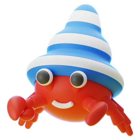 HERMIT CRAB  3D Icon