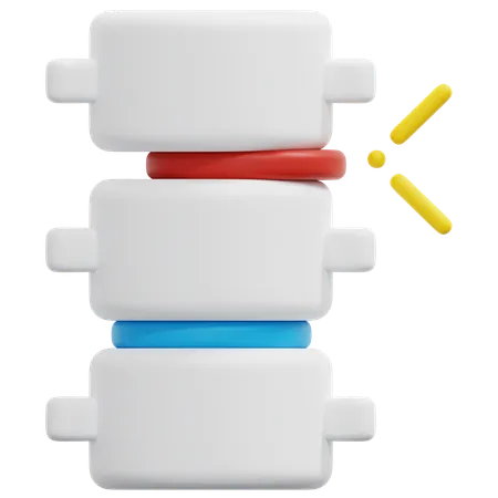 Herniated disc  3D Icon
