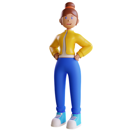Hero Stance  3D Icon