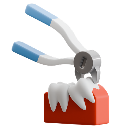 Herramienta de extracción dental  3D Icon