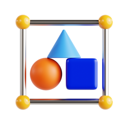 Herramienta de forma  3D Icon