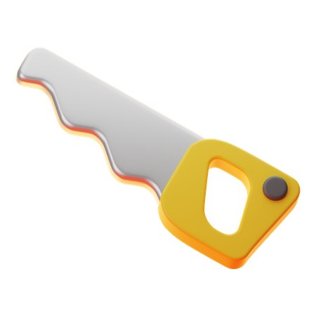 Herramienta de sierra  3D Icon
