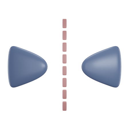 Herramienta espejo  3D Icon