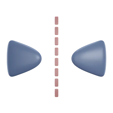 Herramienta espejo  3D Icon