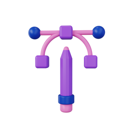 Herramienta vectorial  3D Icon