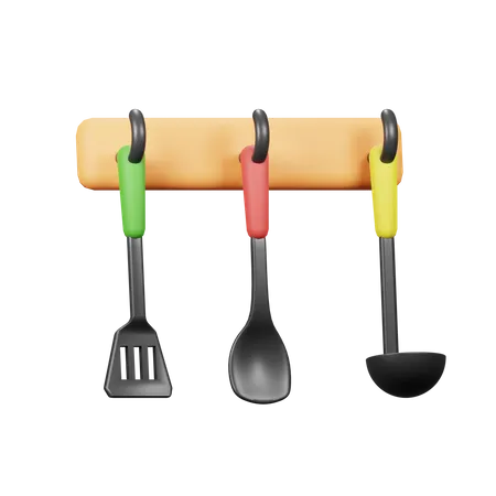 Herramientas de cocina  3D Icon