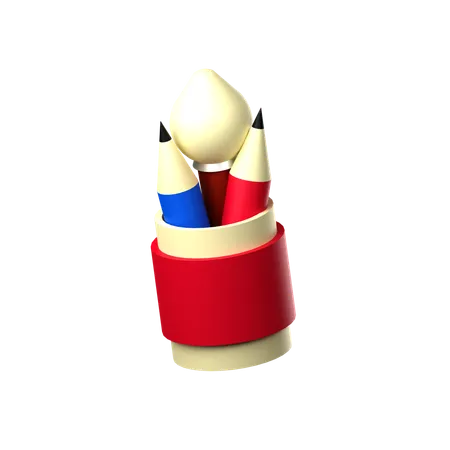 Herramientas de dibujo  3D Icon