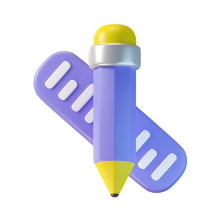 Herramientas de dibujo  3D Icon