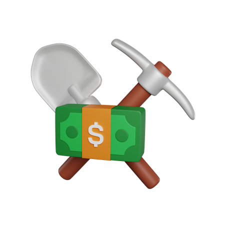 Herramientas de dinero  3D Icon